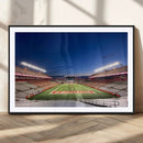 Rutgers Scarlet Knights Football Team Print - Piscataway SHI by MyGreatCanvas | Canvas Wall Art Prints | Photo Prints & Wall Decor