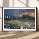 Memphis Tigers Football Team Print - Memphis Simmons Bank