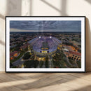 The Louisiana State University Tigers Football Team Print -