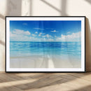Beach Scene Canvas Wall Art Print – Tranquil Ocean Horizon by MyGreatCanvas | Canvas Wall Art Prints | Photo Prints & Wall Decor
