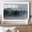 Autumn and Misty Trees in the Forest Wall Art Canvas Print, by MyGreatCanvas | Canvas Wall Art Prints | Photo Prints & Wall Decor