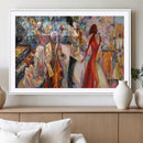 Abstract Afro American Jazz Canvas Wall Art | Music-Inspired by MyGreatCanvas | Canvas Wall Art Prints | Photo Prints & Wall Decor