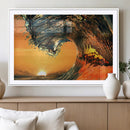 Surf Wave Sunset Canvas Wall Art Print, 3-Panel Ocean by MyGreatCanvas | Canvas Wall Art Prints | Photo Prints & Wall Decor