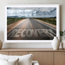 Recovery Road Wall Art Canvas Print