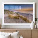 Sunrise On The Beach Wall Art Canvas Print
