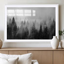 Fogy Forest Canvas Wall Art Print - Mountain Wall Art with by MyGreatCanvas | Canvas Wall Art Prints | Photo Prints & Wall Decor