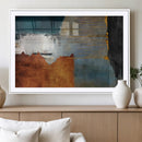 Modern Abstract Canvas Art Canvas Print - Framed and Ready
