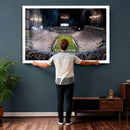 Penn State Football Wall Art Canvas Print – Framed Stadium