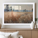 Golden Fields Canvas Wall Art Print – Serene Landscape of