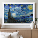 Vincent Van Gogh The Starry Night Abstract Wall Art Canvas
