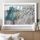 Tree Butterfly Abstract Tree and Butterfly Wall Art Canvas