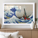 Katsushika Hokusai Kanagawa Giant Wave Wall Art Canvas Print