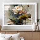 Lotus Flower Watercolor Canvas Print – A Symbol of Serenity by MyGreatCanvas | Canvas Wall Art Prints | Photo Prints & Wall Decor