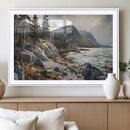 Serene Coastal View of Acadia National Park - Stunning