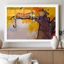 High-Quality Giclee Canvas Print – Framed Calvin Wall Art