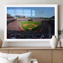 Cincinnati Reds Baseball Canvas Print - American Ball