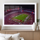 Bryant-Denny Stadium Night Game Triple Canvas Wall Art - by MyGreatCanvas | Canvas Wall Art Prints | Photo Prints & Wall Decor