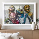 Shai Yossef Style Canvas Art - Joyful African Black Kids by MyGreatCanvas | Canvas Wall Art Prints | Photo Prints & Wall Decor