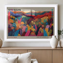 Yayoi Kusama Wall Art Canvas Print, Abstract Art, Large