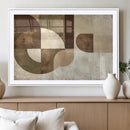Wabi Sabi Geometric Wall Art | Abstract Modern Minimalist