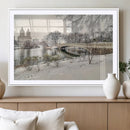 The Bow Bridge in Central Park Canvas, The Bow Bridge Canvas by MyGreatCanvas | Canvas Wall Art Prints | Photo Prints & Wall Decor