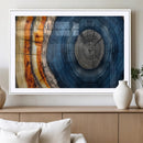 Abstract Tree Rings Wall Art Canvas Print – Modern Wood by MyGreatCanvas | Canvas Wall Art Prints | Photo Prints & Wall Decor