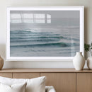 Ocean Waves Wall Art Canvas Print – Framed Surfer Lineup by MyGreatCanvas | Canvas Wall Art Prints | Photo Prints & Wall Decor
