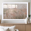 Pastel Grasses Wall Art Canvas Print – Framed Soft Meadow