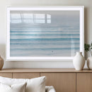 Ocean Wave Surfer Wall Art – Framed Minimal Seascape Canvas by MyGreatCanvas | Canvas Wall Art Prints | Photo Prints & Wall Decor