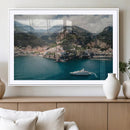 Amalfi Coast Wall Art – Framed Italian Seaside Canvas by MyGreatCanvas | Canvas Wall Art Prints | Photo Prints & Wall Decor