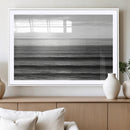 Monochrome Ocean Wall Art Canvas Print – Framed Moody Ocean by MyGreatCanvas | Canvas Wall Art Prints | Photo Prints & Wall Decor