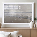 Ocean Waves Wall Art Canvas Print – Framed Coastal Shoreline by MyGreatCanvas | Canvas Wall Art Prints | Photo Prints & Wall Decor