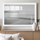 Black and White Seascape Wall Art Canvas Print – Framed by MyGreatCanvas | Canvas Wall Art Prints | Photo Prints & Wall Decor