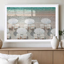 Calm Beach Wall Art – Framed Turquoise Water Canvas Artwork, by MyGreatCanvas | Canvas Wall Art Prints | Photo Prints & Wall Decor