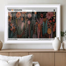 Modern Japanese Wall Art Canvas Print – Framed Abstract