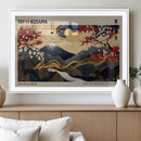 Modern Japanese Wall Art Canvas Print – Framed Abstract by MyGreatCanvas | Canvas Wall Art Prints | Photo Prints & Wall Decor