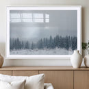 Winter Forest Wall Art Canvas Print – Framed Snowy Landscape by MyGreatCanvas | Canvas Wall Art Prints | Photo Prints & Wall Decor