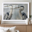 Bird Canvas Decor Wall Art Canvas Print – Framed Coastal