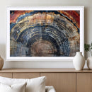Tree Rings Wall Art Canvas Print – Framed Wood Art Picture by MyGreatCanvas | Canvas Wall Art Prints | Photo Prints & Wall Decor