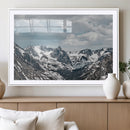 Snowy Peaks Wall Art Canvas Print – Alpine Wilderness by MyGreatCanvas | Canvas Wall Art Prints | Photo Prints & Wall Decor