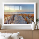 Ocean Sunset Wall Art Canvas Print – Nautical Beach