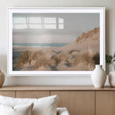 Beach Landscape Wall Art Canvas Print – Framed Sand Dune