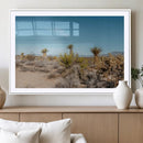 Joshua Tree Wall Art Canvas Print – Framed Desert Landscape