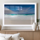 Ocean Breeze Wall Art Canvas Print, Aqua Waves and Coastal by MyGreatCanvas | Canvas Wall Art Prints | Photo Prints & Wall Decor