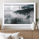 Foggy Forest Landscape Wall Art Canvas Print – Misty by MyGreatCanvas | Canvas Wall Art Prints | Photo Prints & Wall Decor