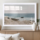 Coastal Ocean View Wall Art Canvas Print – Serene Rocky by MyGreatCanvas | Canvas Wall Art Prints | Photo Prints & Wall Decor