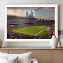 Chicago Bears Soldiers Field Wall Art Canvas Print – Framed
