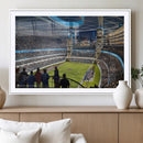 Chicago Dome Stadium Wall Art Canvas Print – Framed Modern