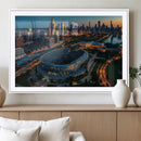 Chicago Bears Soldiers Field Wall Art Canvas Print – Framed