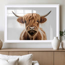 Scottish Highland Cow Canvas Print, Framed Highland Cow by MyGreatCanvas | Canvas Wall Art Prints | Photo Prints & Wall Decor